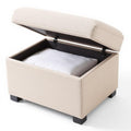 Hidden-Storage Ottoman