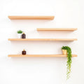 Floating Grid Shelves